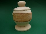 Cukiernica/pojemnik z korą - naczynie drewniane