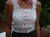Lace blouse size 36-38 (jg)