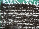 Chodnik bawełniany ręcznie tkany 65x120 cm brązowo-ecru  (k-11)