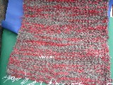Chodnik bawełniany ręcznie tkany szaro-ceglasty  50x100 (k-19)