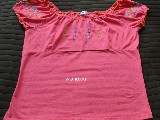 Koszulka kolor różowy z haftem ludowym L (11)