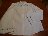 Women's shirt hand-embroidered (kś-1)