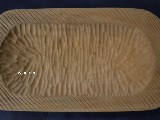 Miska karpacka, drewniana, rzeźbiona 25x14 cm (ag-3)