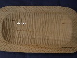 Miska karpacka, drewniana, rzeźbiona 25x14 cm (ag-7)