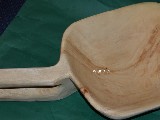 Czerpak - półmisek drewniany dł. 62 cm