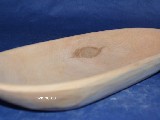 Naczynie drewniane - miska dł. 27 cm, szer. 12 cm