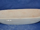Naczynie drewniane - miska dł. 29 cm, szer. 13 cm
