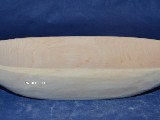 Naczynie drewniane - miska dł. 25 cm, szer. 12 cm
