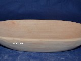 Naczynie drewniane - miska dł. 23 cm, szer. 12,5 cm