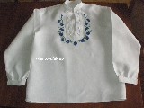 Men's shirt, hand-embroidered (kś-3) (na zamówienie)