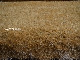 Chodnik bawełniany ręcznie tkany złocisty 65x120 cm