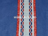 Bookmark cross stitch embroidered  (bw-12)