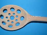 Wooden spoon - strainer 43-47 cm