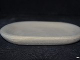 Naczynie drewniane - miska płaska 0k.20x17 cm