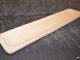 Naczynie drewniane, miska płaska 65x14 cm